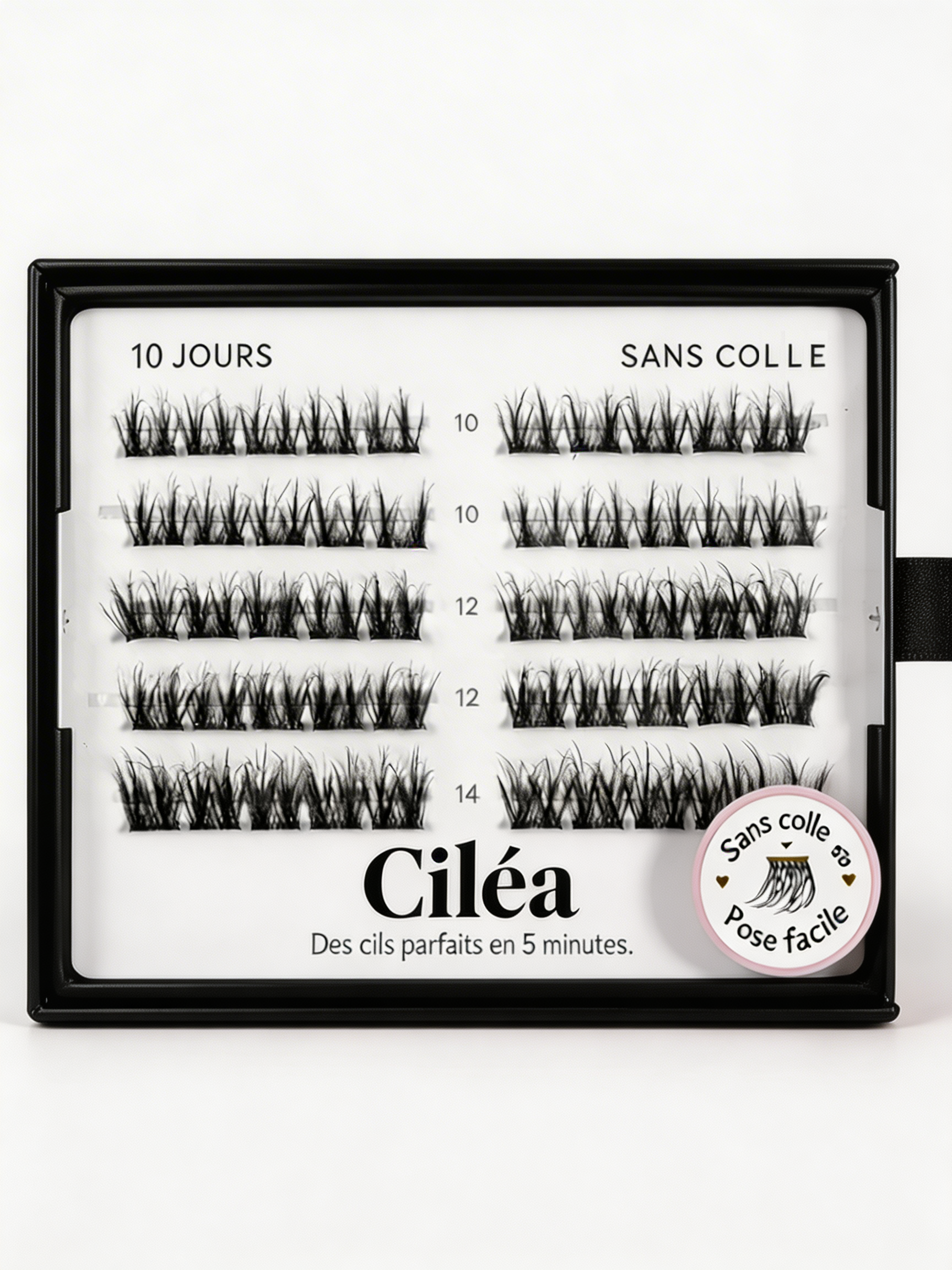 Ciléa Starter Kit— Extensions de cils sans colle | Pose en 5 min, tenue jusqu'à 10 jours